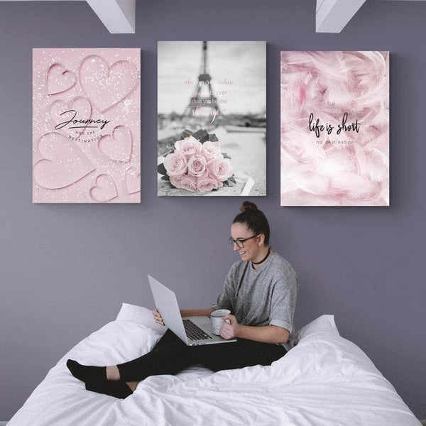 Tableau - Paris en rose - Declina