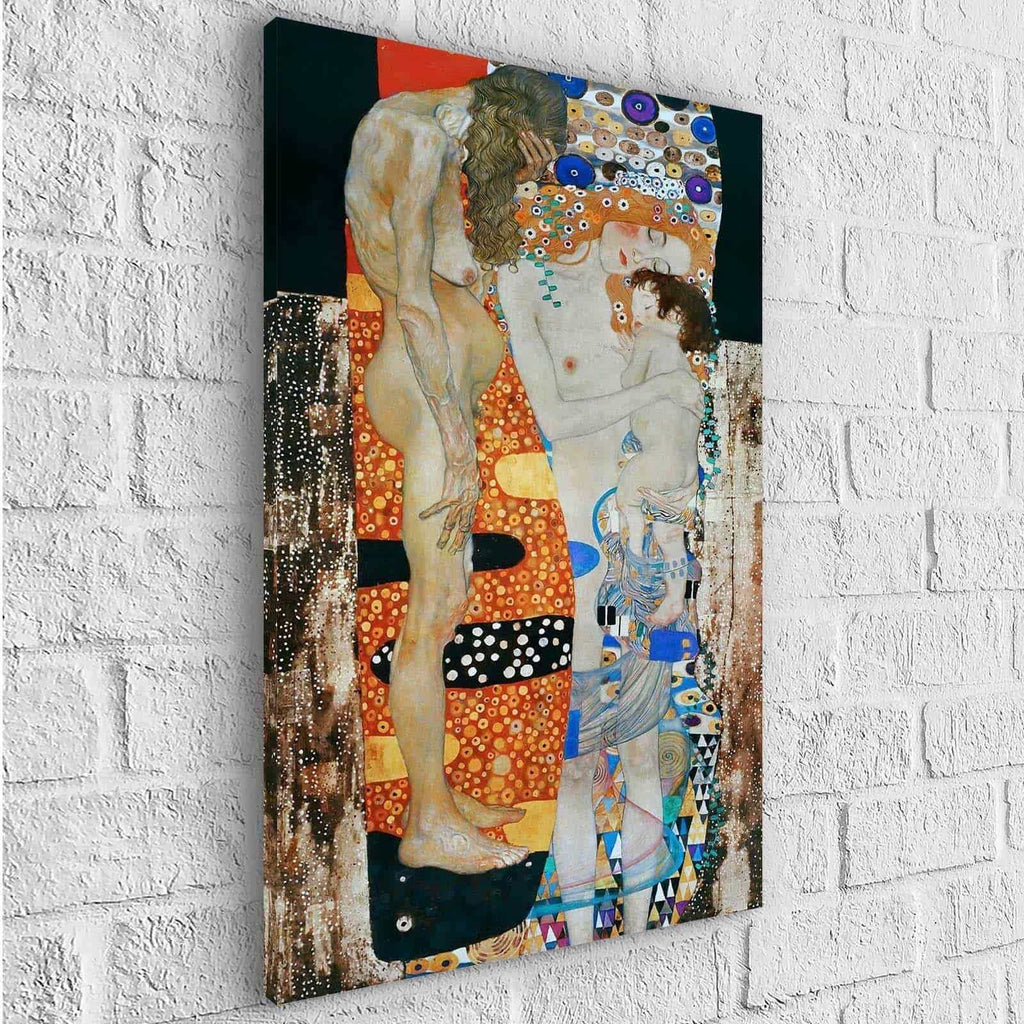 Tableau Gustav Klimt Les Trois Âges de la femme - Montableaudeco