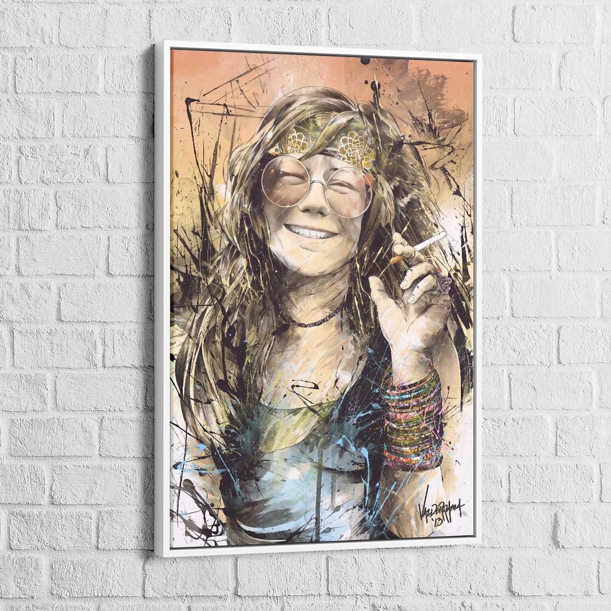 Tableau Janis Joplin - Montableaudeco