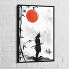 Tableau Japonais Le Samouraï - Montableaudeco