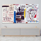 Tableau Jean-Michel Basquiat Burroughs - Montableaudeco