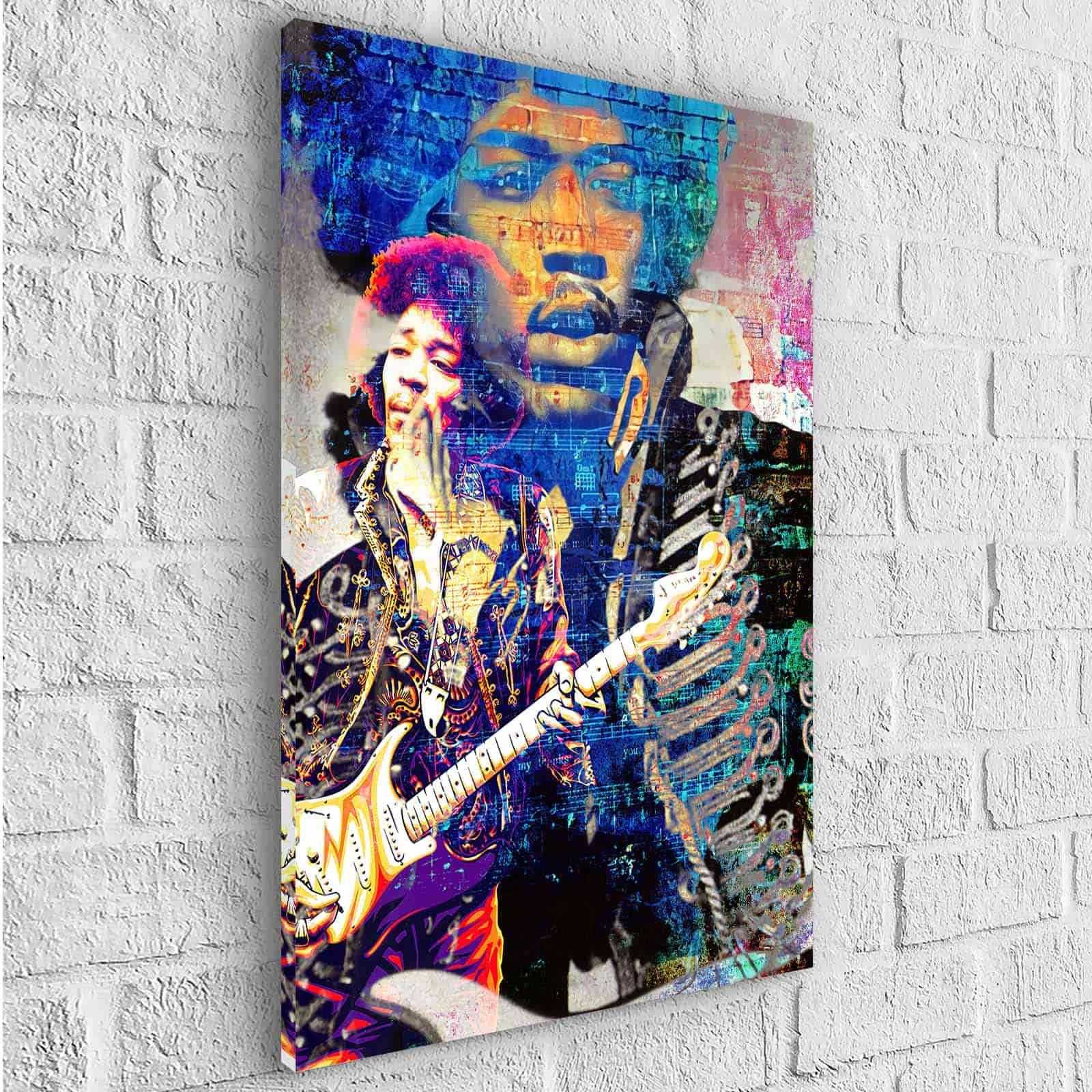 Tableau Jimi Hendrix Voodoo Child - Montableaudeco