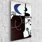 Tableau Joan Miro Femme devant la lune - Montableaudeco