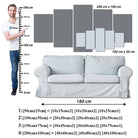 Tableau Les Simpson 5 Panneaux - Montableaudeco