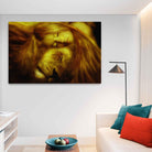 Tableau Lion et la Femme - Montableaudeco