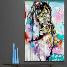 Tableau Lion et Lionne Moderne - Montableaudeco