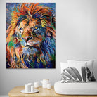 Tableau Lion Le Magnifique - Montableaudeco