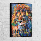 Tableau Lion Le Magnifique - Montableaudeco