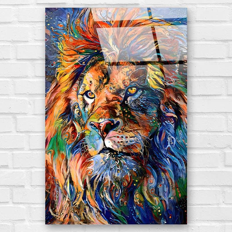 Tableau Lion Le Magnifique - Montableaudeco