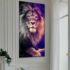 Tableau Lion Le Magnifique - Montableaudeco