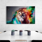 Tableau Lion Magique - Montableaudeco