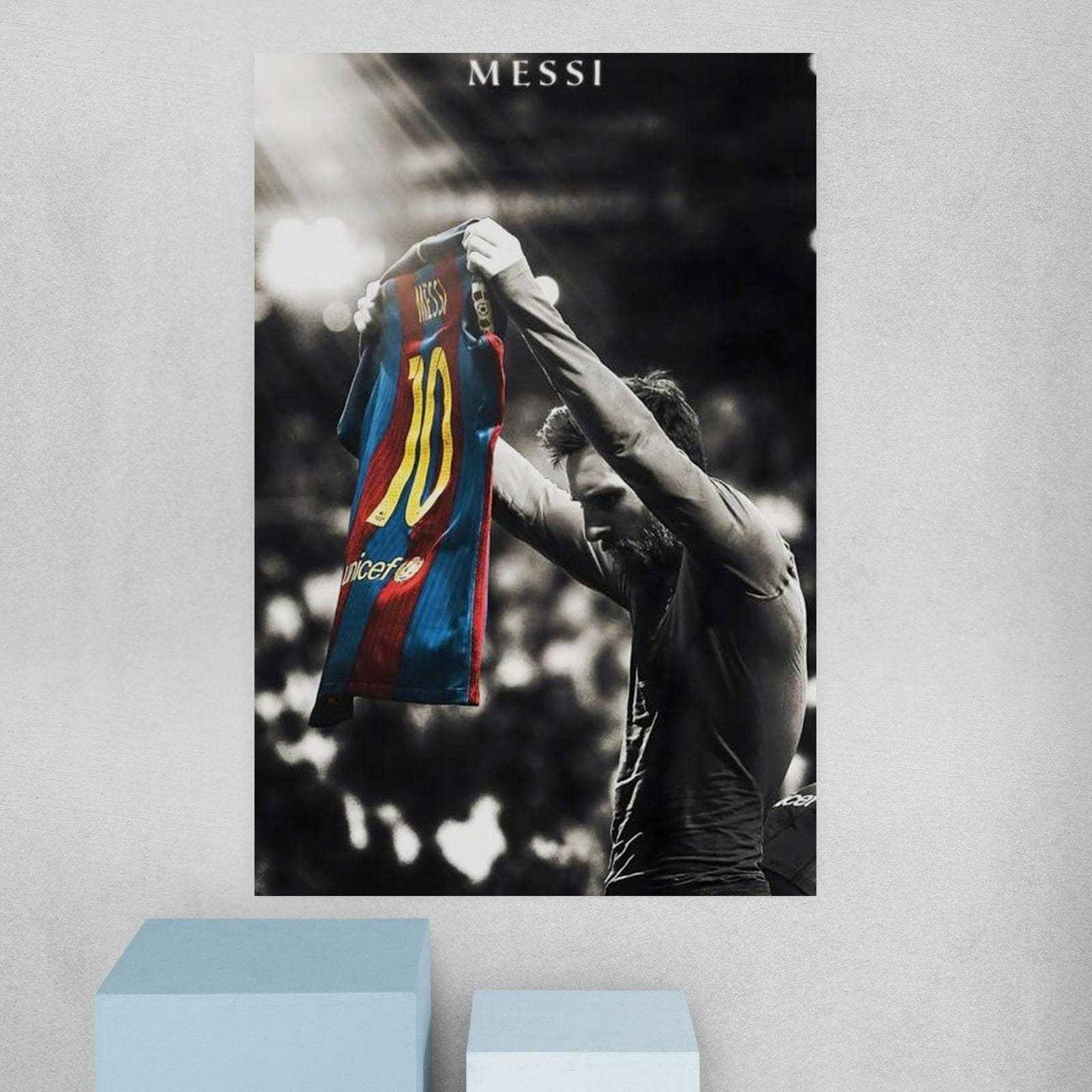 Tableau Lionel Messi N°10 - Montableaudeco