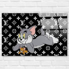 Tableau Luxe | Tom & Jerry Louis Vuitton | Offre De Bienvenue -20%