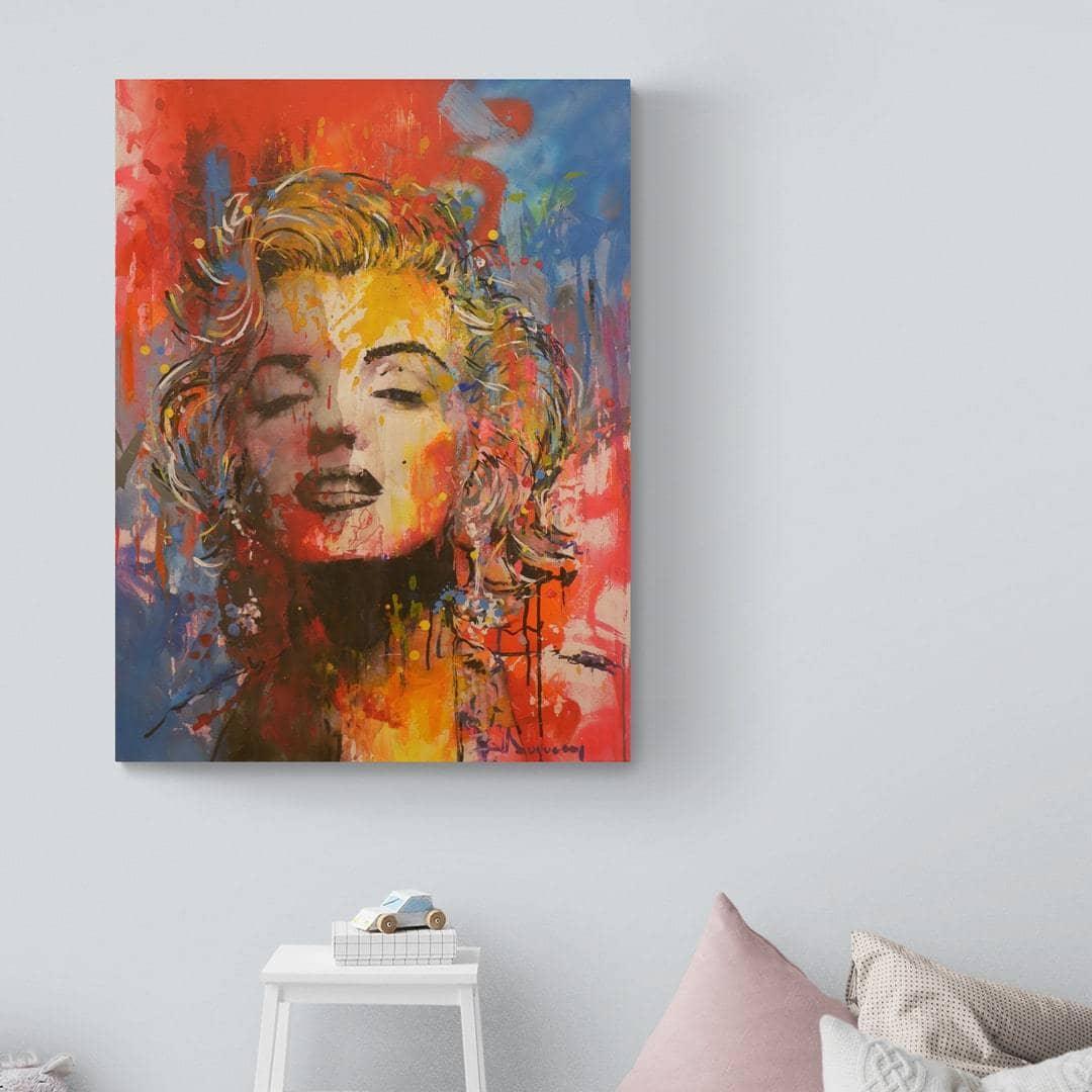 Tableau Marilyn Monroe Le Portrait - Montableaudeco