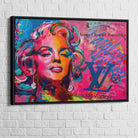 Tableau Marilyn Monroe LV Champagne - Montableaudeco