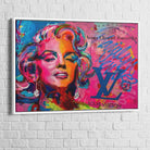 Tableau Marilyn Monroe LV Champagne - Montableaudeco