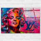 Tableau Marilyn Monroe LV Champagne - Montableaudeco