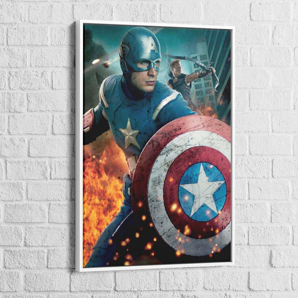 Tableau Marvel Captain America - Montableaudeco