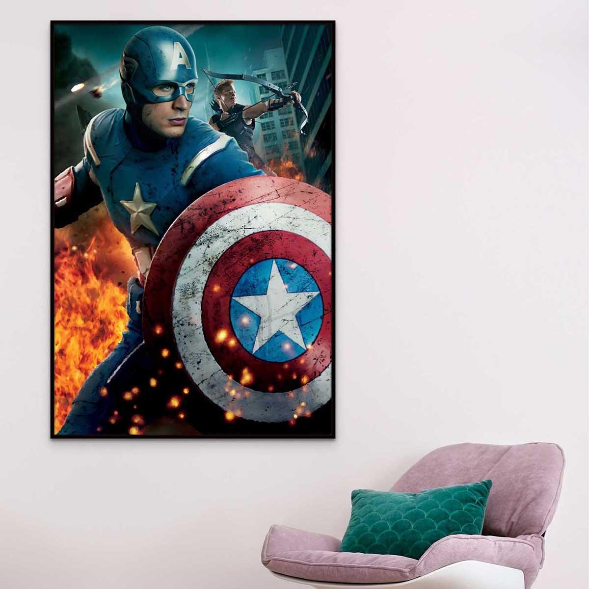 Tableau Marvel Captain America - Montableaudeco