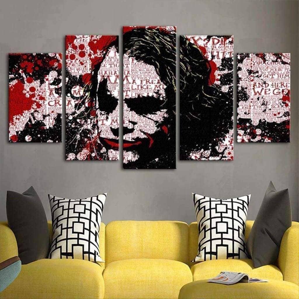 Tableau Marvel Dc Comics Le Joker Moderne - Montableaudeco