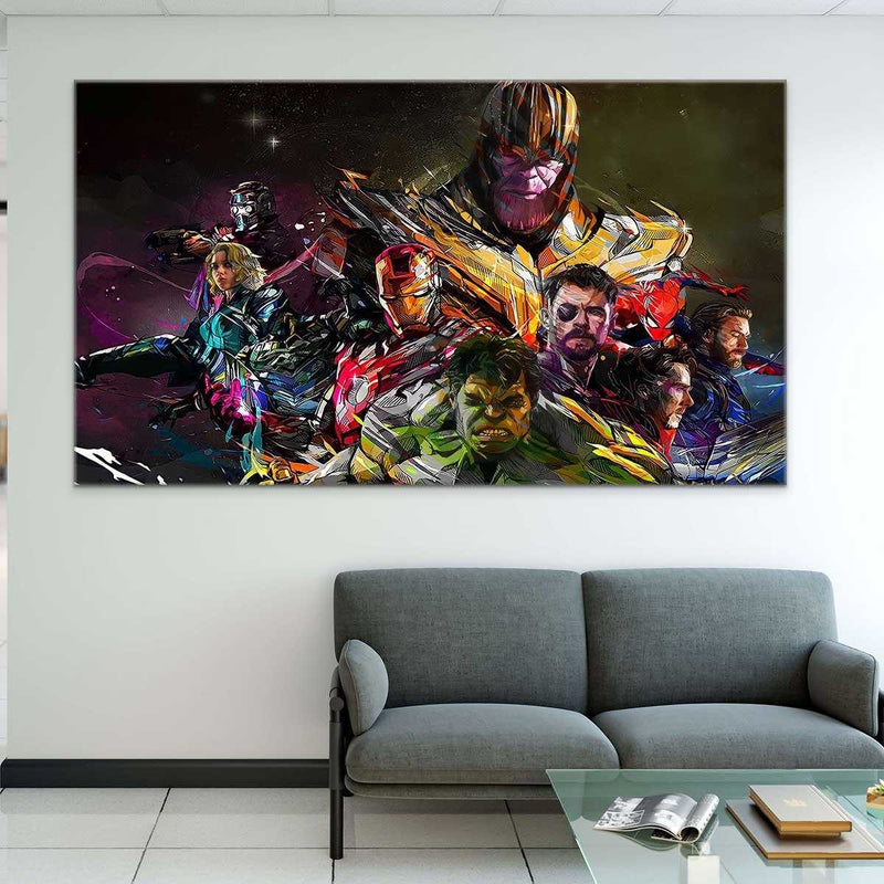 Tableau Marvel Infinity War Art - Montableaudeco