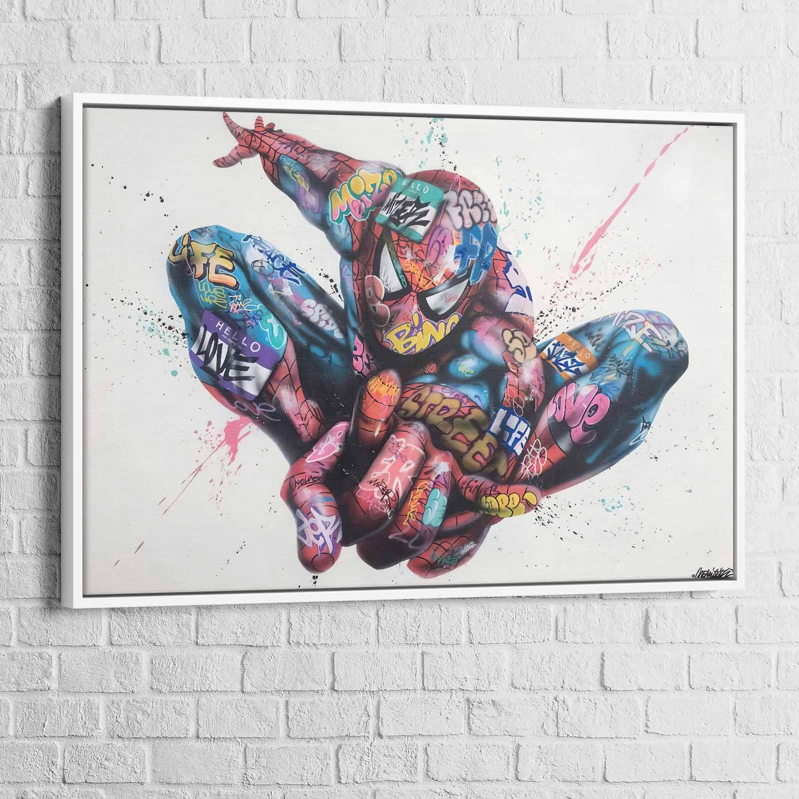 Tableau Marvel Spiderman Graf - Montableaudeco