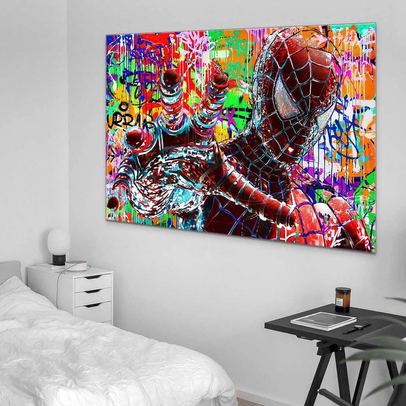 Tableau Spider man Marvel 34 Toile Avec Cadre - ProduitPOD