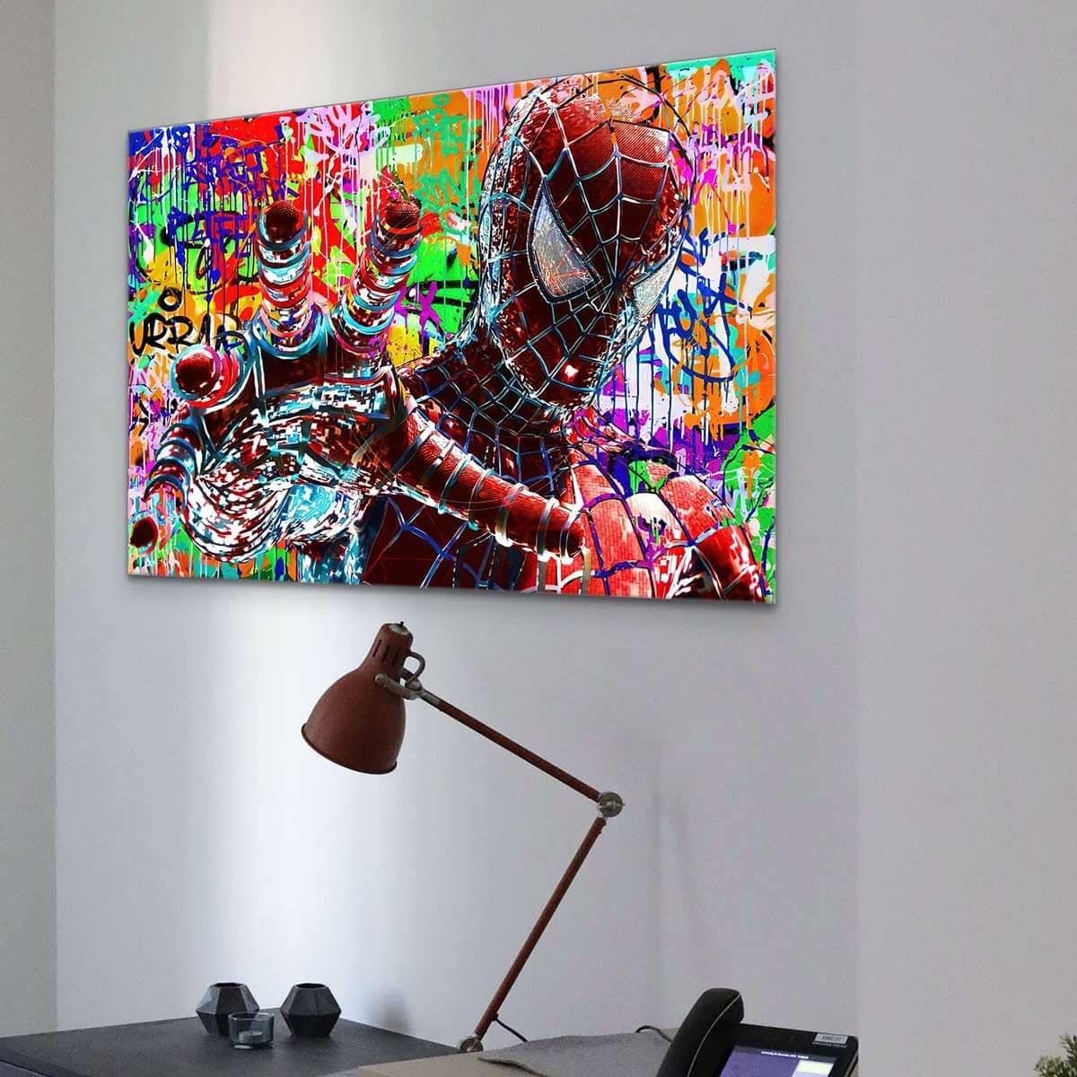lampe 3 d personnalisée Marvel Spider Man