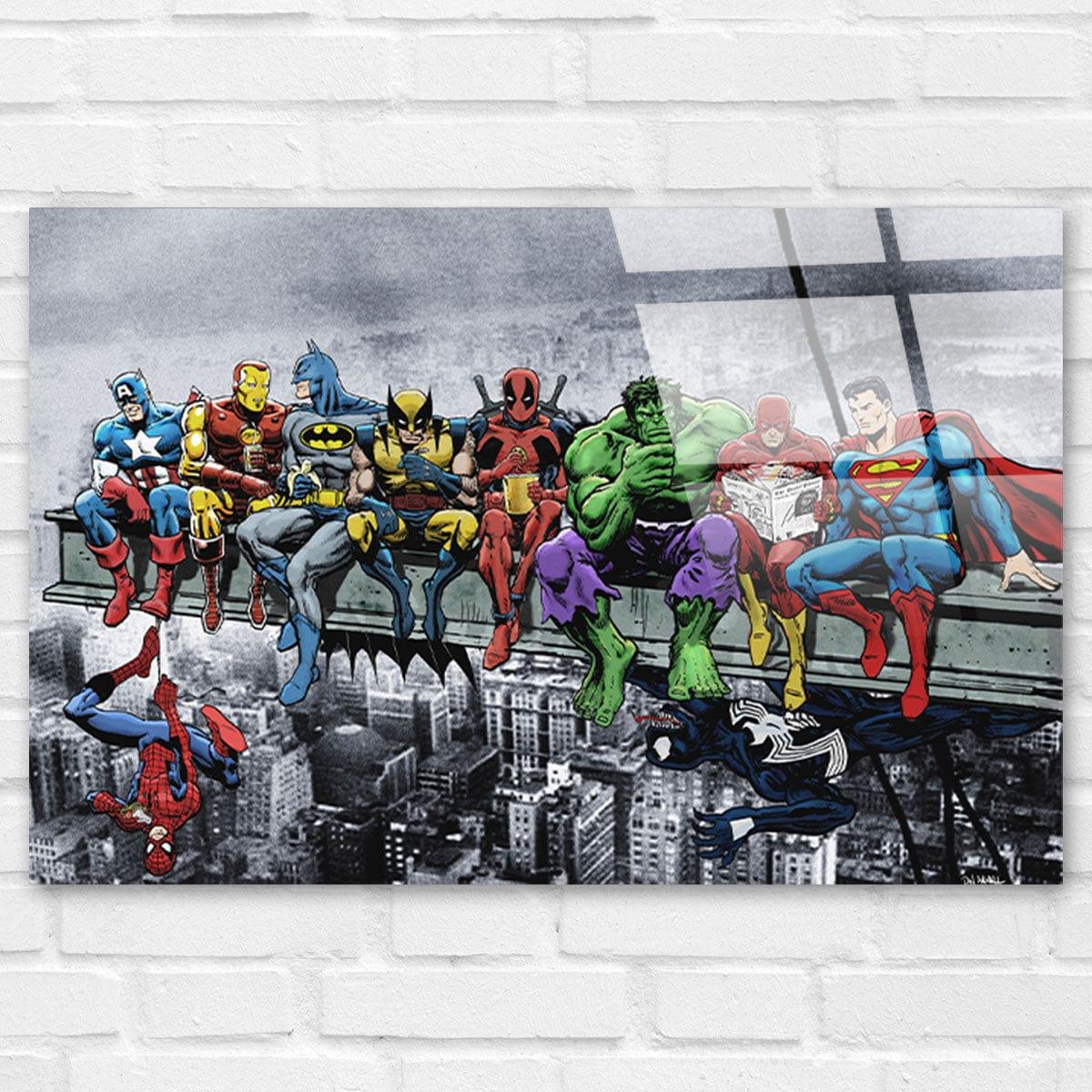 Tableau Marvel Super Héros No Job - Montableaudeco