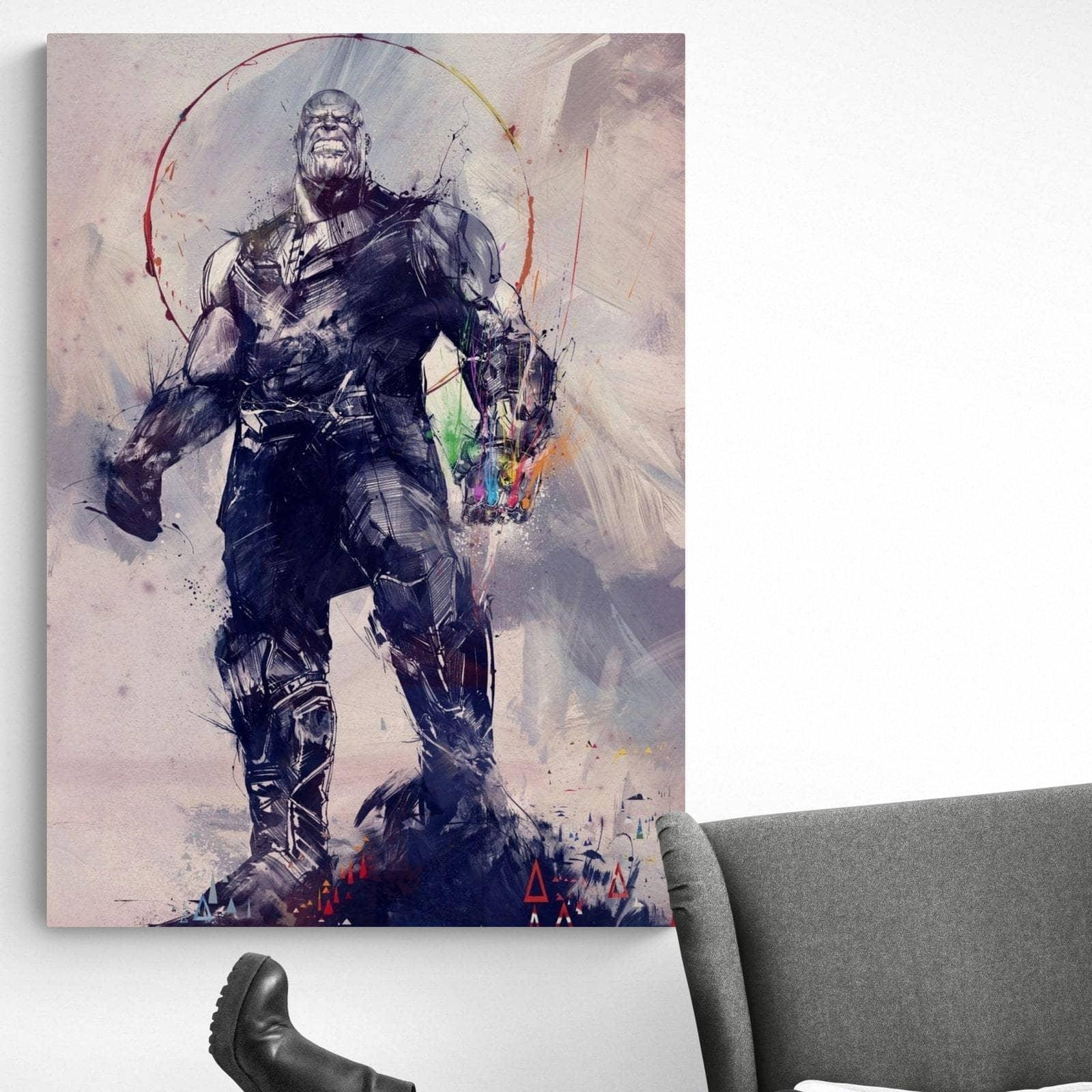 Tableau Marvel Thanos - Montableaudeco