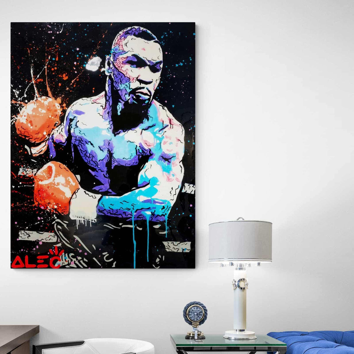 Mike Tyson painting | Decoration at Wholesale Prices – Montableaudeco