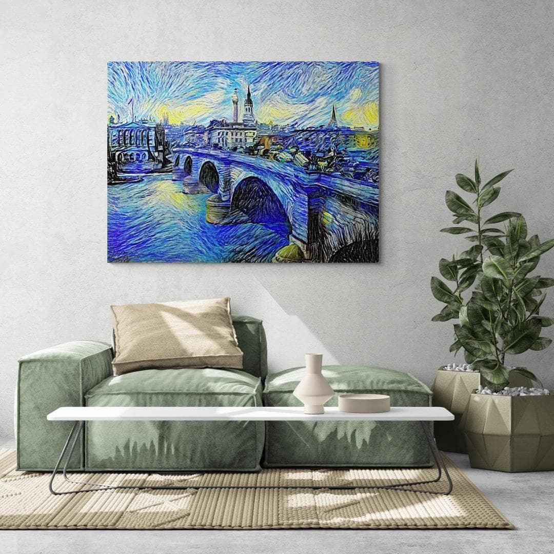 Tableau Moderne Le pont de Londres - Montableaudeco