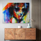 Tableau Moderne Le Sourire d'une Femme - Montableaudeco