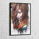 Tableau Mylène Farmer Besoin d'amour - Montableaudeco