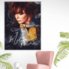 Tableau Mylène Farmer Pourvue qu'elles soient douces - Montableaudeco