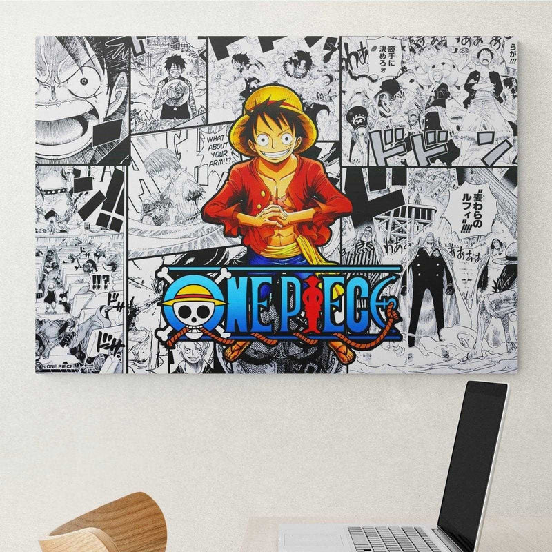 Tableau One Piece BD Mosaïque  La Déco à Prix Grossiste