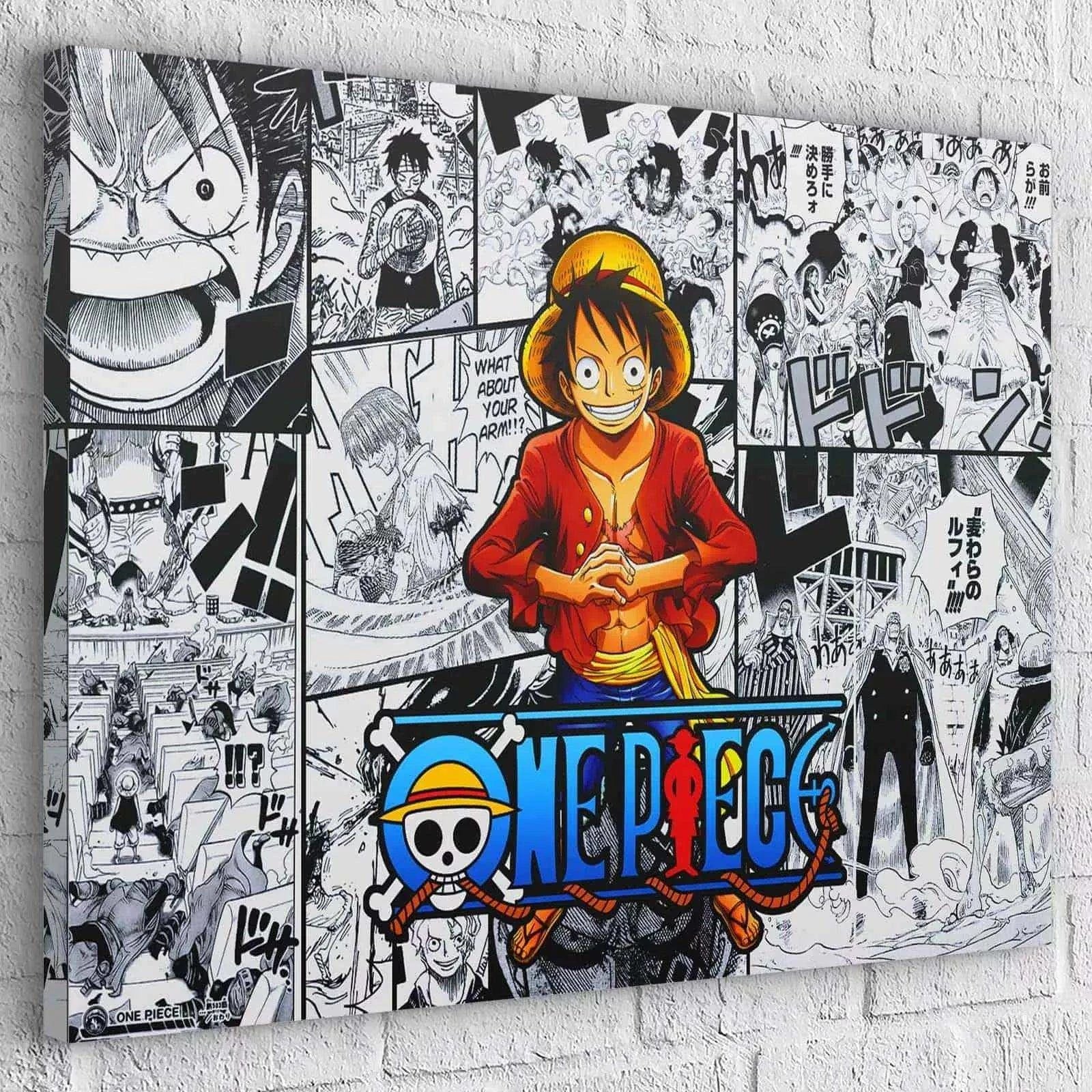 Tableau One Piece BD Mosaïque - Montableaudeco