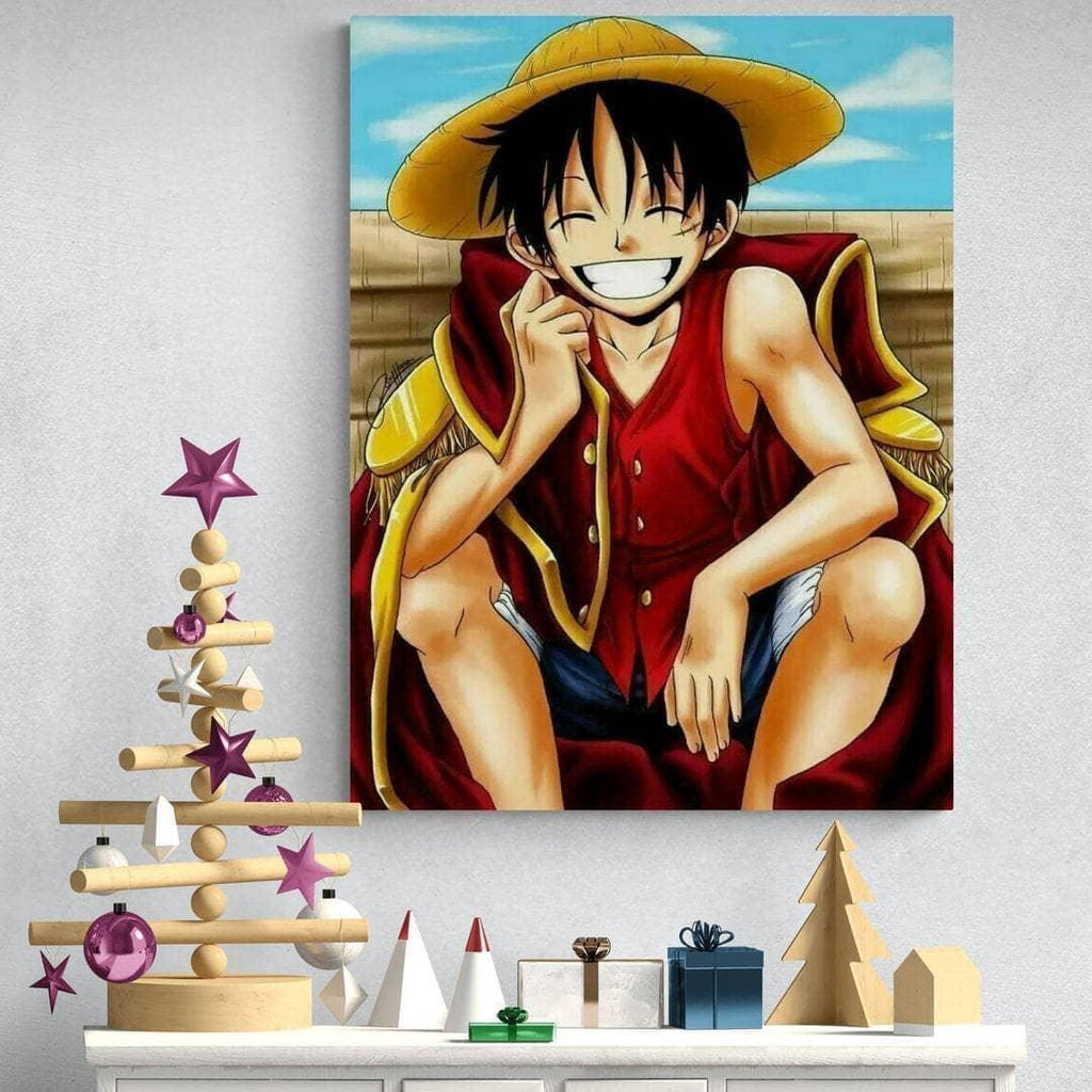 Tableau One Piece Luffy and Friends