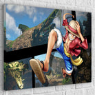 Tableau One Piece Luffy Power - Montableaudeco