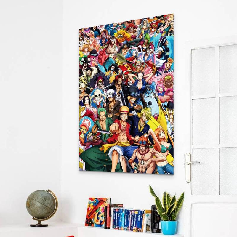 Tableau One Piece On est tous la ! - Montableaudeco