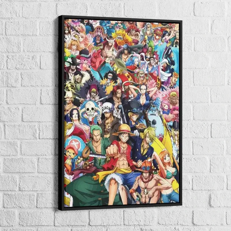 Tableau One Piece On est tous la ! - Montableaudeco