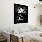 Tableau Panda Noir et Blanc - Montableaudeco