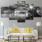 Tableau Paysage L'arbre D'hiver - Montableaudeco