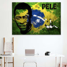 Tableau Pelé Le Roi - Montableaudeco