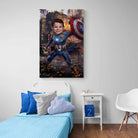 Tableau Personnalisable Super Héros Captain America - Montableaudeco