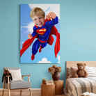 Tableau Personnalisable Super Héros Marvel SUPERMAN - Montableaudeco