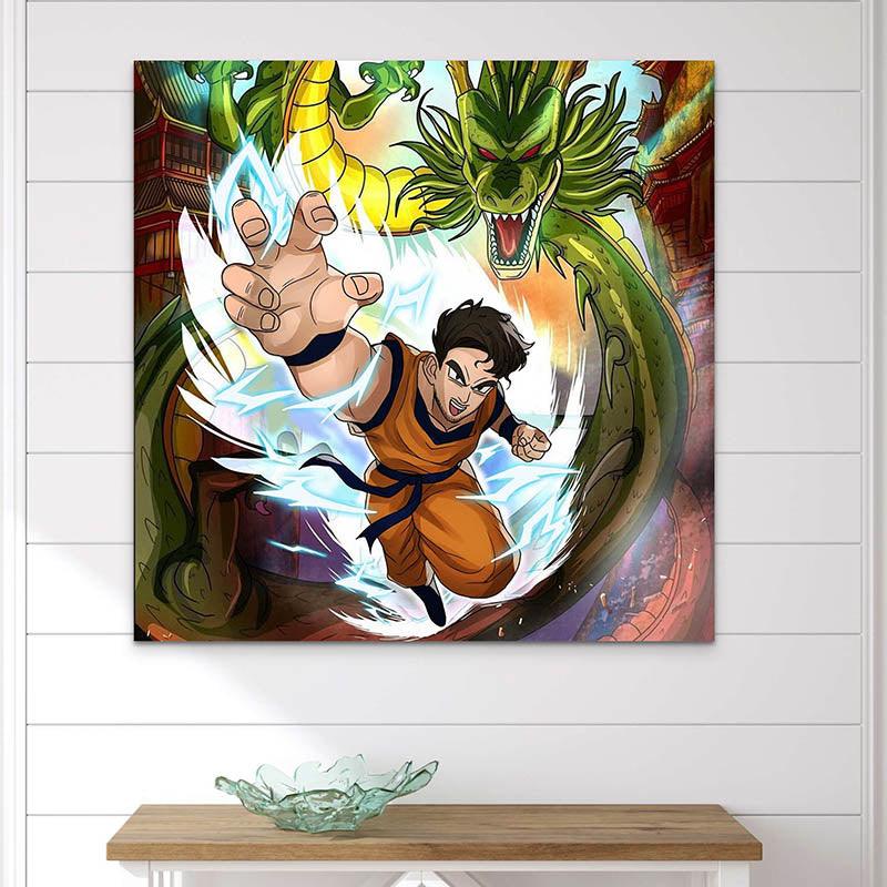 Tableau Personnalisé Dragon Ball H - Montableaudeco