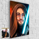 Tableau Personnalisé Star Wars Jedi - Montableaudeco