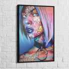 Tableau Pop Art Fashion Tatoo - Montableaudeco