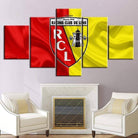 Tableau RC LENS 5 Panneaux - Montableaudeco